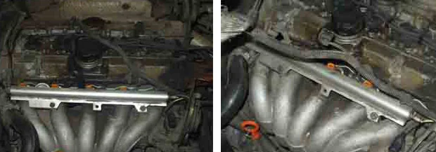 установка топливной магистрали